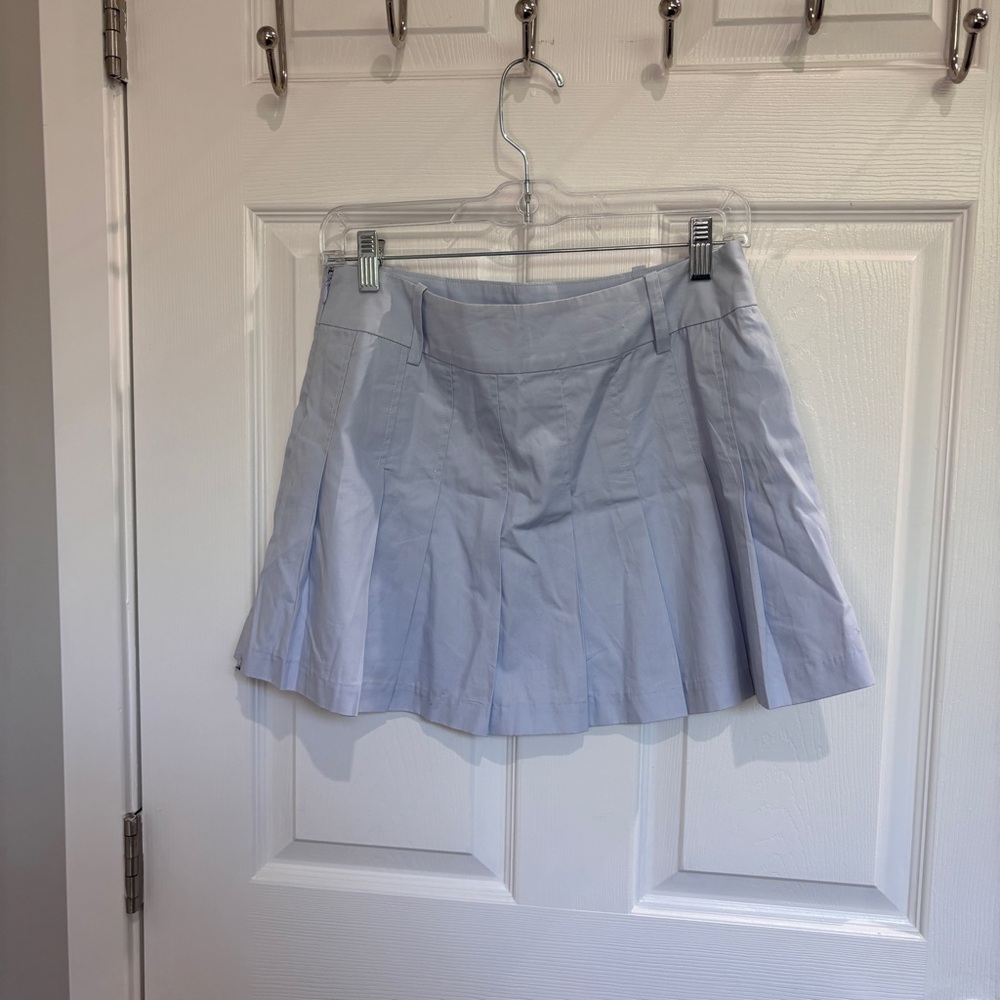 WAYF Poplin Pleated Skirt Set - Picture 8 of 12